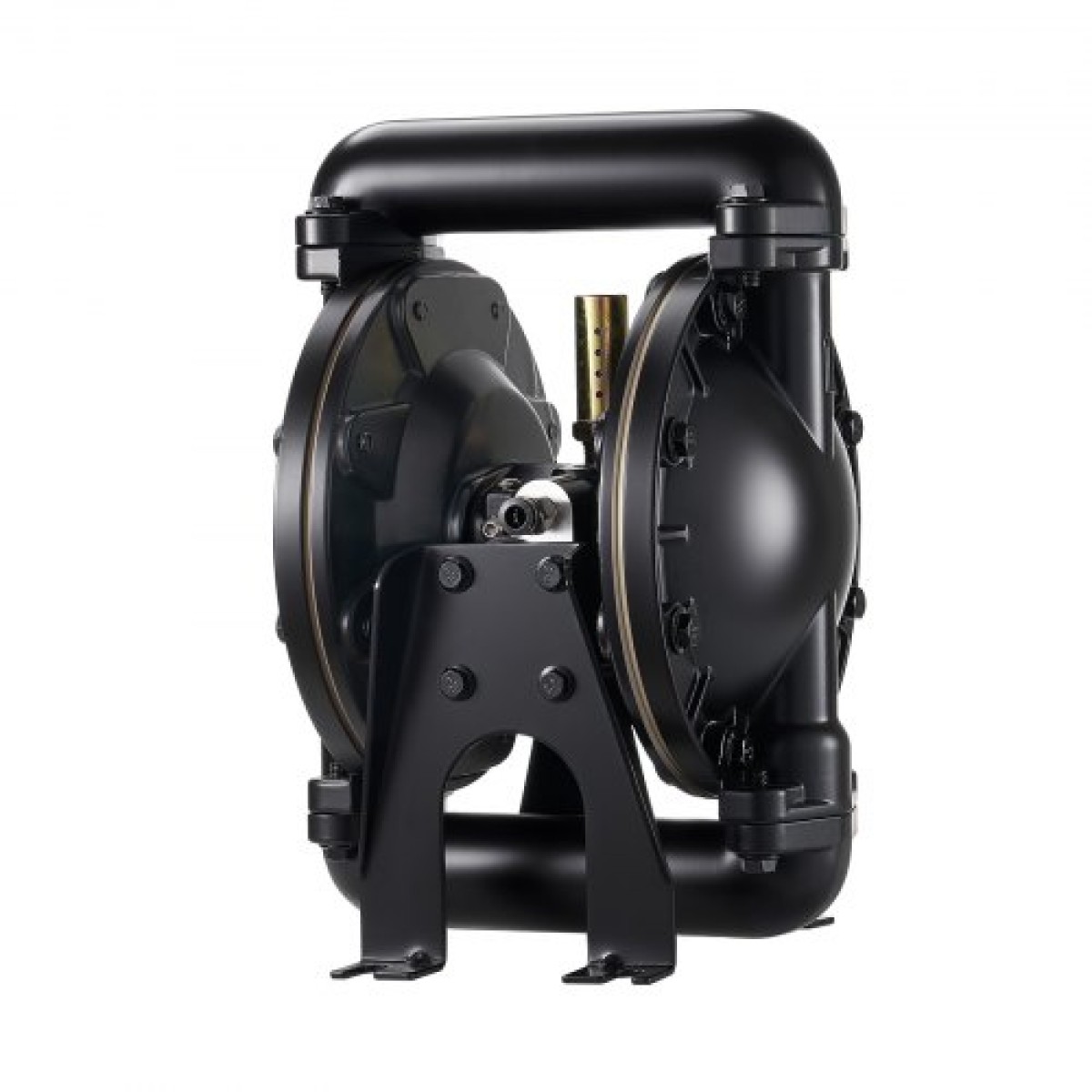 VEVOR Air Operated Double Diaphragm Pump, 132 L/min Max, Standard Int & Out Out Air Pneumatic Waste Oil Transfer Pump, Σώμα από κράμα αλουμινίου, Διπλά διαφράγματα, για ντίζελ, γράσο, κηροζίνη, βενζίνη
