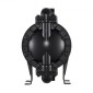 VEVOR Air Operated Double Diaphragm Pump, 132 L/min Max, Standard Int & Out Out Air Pneumatic Waste Oil Transfer Pump, Σώμα από κράμα αλουμινίου, Διπλά διαφράγματα, για ντίζελ, γράσο, κηροζίνη, βενζίνη