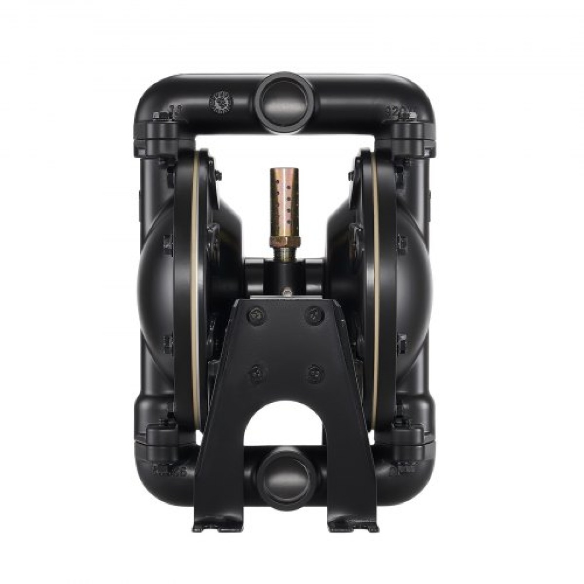 VEVOR Air Operated Double Diaphragm Pump, 132 L/min Max, Standard Int & Out Out Air Pneumatic Waste Oil Transfer Pump, Σώμα από κράμα αλουμινίου, Διπλά διαφράγματα, για ντίζελ, γράσο, κηροζίνη, βενζίνη