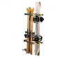 Βάση σκι και Snowboard με πτυσσόμενο κοτσαδόρο VEVOR, Ταιριάζει σε δέκτη 50 mm, Μεταφέρει έως και 6 ζευγάρια σκι ή 4 Snowboard, Ρυθμιζόμενη σχάρα για αυτοκίνητο με κλειδαριά, ιμάντα ασφαλείας, πρόσβαση με κλίση