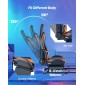 VEVOR Racing Wheel Stand, Heavy-Duty Simulator Cockpit Steering Stand με Dual-Rail Dual-Arm, Fit Logitech G25,G27,G29,G920,G923, Thrustmaster T300RS,TX F458,T500PRO,T3PA-Rdal