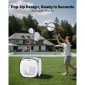 Φορητή σκηνή VEVOR Paint Booth, 405 x 405 x 430mm Pop-Up Portable Spray Paint Tent with Mesh Door, Τέντες ζωγραφικής με σπρέι για μικρά μοντέλα, γλυπτά, κορνίζες φωτογραφιών, Pop-up σχέδιο, αδιάβροχη