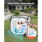 Φορητή σκηνή VEVOR Paint Booth, 405 x 405 x 430mm Pop-Up Portable Spray Paint Tent with Mesh Door, Τέντες ζωγραφικής με σπρέι για μικρά μοντέλα, γλυπτά, κορνίζες φωτογραφιών, Pop-up σχέδιο, αδιάβροχη