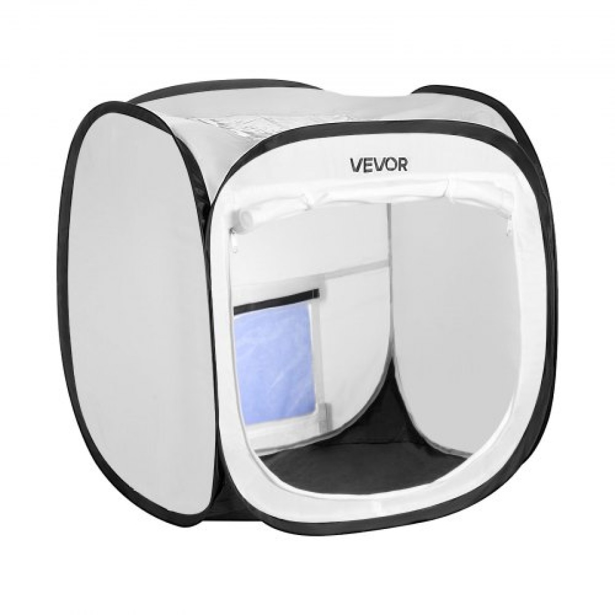 Φορητή σκηνή VEVOR Paint Booth, 405 x 405 x 430mm Pop-Up Portable Spray Paint Tent with Mesh Door, Τέντες ζωγραφικής με σπρέι για μικρά μοντέλα, γλυπτά, κορνίζες φωτογραφιών, Pop-up σχέδιο, αδιάβροχη