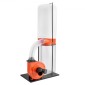 VEVOR Dust Collector, 1100 CFM 2,5 Micron Vortex Cone Dust Collectors, 1,5HP Sawdust Collector System with132,5L Dusts Collector Bag & 159L Filter Bag, 2800 RPM High Speed, για θρυμματισμένο ξύλο