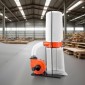 VEVOR Dust Collector, 1100 CFM 2,5 Micron Vortex Cone Dust Collectors, 1,5HP Sawdust Collector System with132,5L Dusts Collector Bag & 159L Filter Bag, 2800 RPM High Speed, για θρυμματισμένο ξύλο