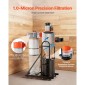 VEVOR Dust Collector, 763 CFM 1 Micron Cyclone Dust Collector, 1,5HP Dusts Separator με 47,32L Dust Collector Bag & Base Stand, Smart Cyclone Separation, Dusts Collection System for Woodworking