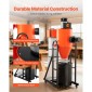 VEVOR Dust Collector, 763 CFM 1 Micron Cyclone Dust Collector, 1,5HP Dusts Separator με 47,32L Dust Collector Bag & Base Stand, Smart Cyclone Separation, Dusts Collection System for Woodworking