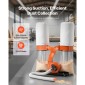 VEVOR Dust Collector, 1550 CFM 2,5 Micron Vortex Cone Dust Collectors, 3,0HP Sawdust Collector System with Two Dusts Collector Bags 132,5L & Two Filter Bags 159L, 2800 RPM, Non-woven Fabric