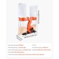 VEVOR Dust Collector, 1550 CFM 2,5 Micron Vortex Cone Dust Collectors, 3,0HP Sawdust Collector System with Two Dusts Collector Bags 132,5L & Two Filter Bags 159L, 2800 RPM, Non-woven Fabric