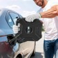 Δοχείο καυσίμου VEVOR, 5 L, δοχείο αερίου με στόμιο και βραχίονα που κλειδώνει, Μέγιστος ρυθμός ροής 15 L/min, Ασφαλές και στεγανό, φορητό επίπεδο δοχείο υγρού για τα περισσότερα αυτοκίνητα ATV UTV μοτοσικλετών, μαύρο