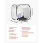 Φορητή σκηνή VEVOR Paint Booth, 720 x 725 x 750mm Pop-Up φορητή σκηνή βαφής με διχτυωτή πόρτα, σκηνές βαφής με σπρέι για ντουλάπια, καρέκλες, μοντέλα, τραπέζια, σχέδιο Pop-up, αποτελεσματική ροή αέρα