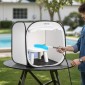 Φορητή σκηνή VEVOR Paint Booth, 720 x 725 x 750mm Pop-Up φορητή σκηνή βαφής με διχτυωτή πόρτα, σκηνές βαφής με σπρέι για ντουλάπια, καρέκλες, μοντέλα, τραπέζια, σχέδιο Pop-up, αποτελεσματική ροή αέρα