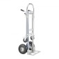 VEVOR 2 in 1 Hand Truck, 453,6 kg Χωρητικότητα φόρτωσης για λειτουργία 4 τροχών, Convertible Hand Truck Dolly με αντιολισθητική λαβή & ρόδες, φορητό τρόλεϊ για μετακόμιση σπιτιού, γραφείου, αποθήκης, σούπερ μάρκετ