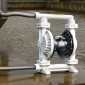 VEVOR Air Operated Double Diaphragm Pump, 95 L/min Max, Standard Int & Out Out Air Pneumatic Waste Oil Transfer Pump, Σώμα πολυπροπυλενίου, Διπλά διαφράγματα, για πετρέλαιο, γράσο, κηροζίνη, βενζίνη