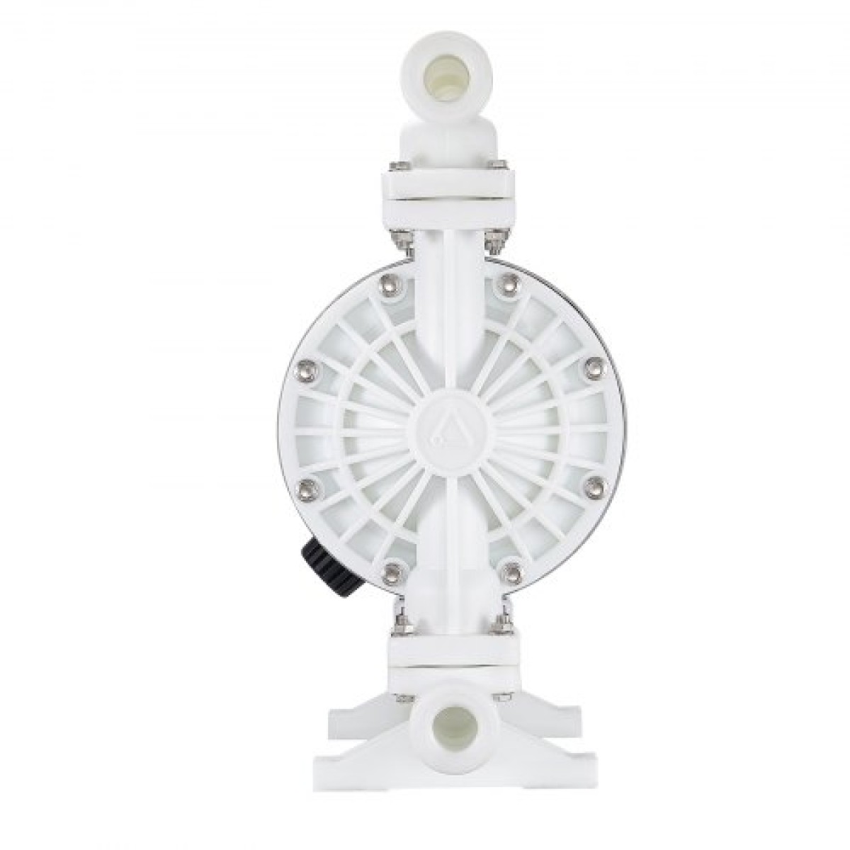 VEVOR Air Operated Double Diaphragm Pump, 95 L/min Max, Standard Int & Out Out Air Pneumatic Waste Oil Transfer Pump, Σώμα πολυπροπυλενίου, Διπλά διαφράγματα, για πετρέλαιο, γράσο, κηροζίνη, βενζίνη