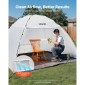 VEVOR Portable Paint Booth Tent, 32930 x 2300 x 1880mm Painting Tent Station, Spray Shelter με ενσωματωμένο δάπεδο & δικτυωτή οθόνη, μεγάλος χώρος, Oxford σκηνές βαφής με σπρέι για ντουλάπι, καρέκλες, τραπέζια