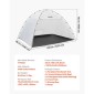 VEVOR Portable Paint Booth Tent, 32930 x 2300 x 1880mm Painting Tent Station, Spray Shelter με ενσωματωμένο δάπεδο & δικτυωτή οθόνη, μεγάλος χώρος, Oxford σκηνές βαφής με σπρέι για ντουλάπι, καρέκλες, τραπέζια