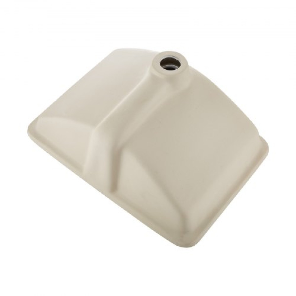Νεροχύτης μπάνιου VEVOR Undermount, 530 x 375 mm Ορθογώνιος λευκός κεραμικός νεροχύτης με τρύπα υπερχείλισης, κάτω από πάγκο σε μοντέρνο νιπτήρα μπάνιου νεροχύτη, ορθογώνιο για μικρό χώρο