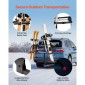 Βάση για σκι και Snowboard VEVOR Hitch, Ταιριάζει σε δέκτη 50 mm, Μεταφέρει έως και 6 ζευγάρια σκι ή 4 Snowboard, Σχάρα για Αυτοκίνητο με Κλειδαριά, Λουράκι ασφαλείας, Πρόσβαση με κλίση, Λαστιχένια επένδυση