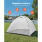 VEVOR Portable Paint Booth Tent, 2950 x 2920 x 2020mm Painting Tent Station, Spray Shelter με ενσωματωμένο δάπεδο & δικτυωτή οθόνη, μεγάλος χώρος, Oxford σκηνές βαφής με σπρέι για ντουλάπια, καρέκλες, τραπέζια