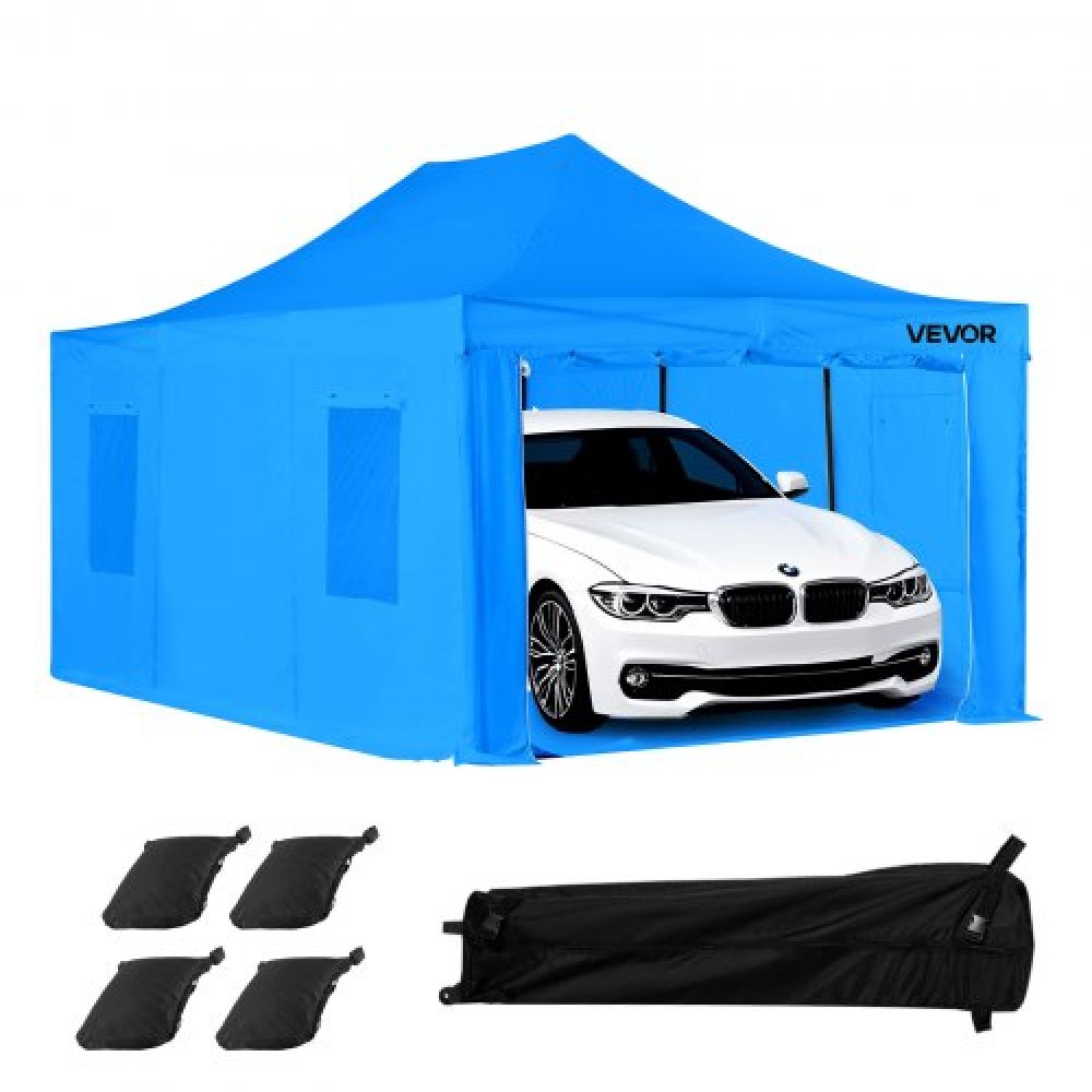VEVOR Portable Paint Booth Ten, 5870 x 3980 x 1780mm Portable Garage Spray Tent, Waterproof spray booth with foldable frame design & 4 Mesh side windows for Auto Parts, Έπιπλα, Βαφή αυτοκινήτου
