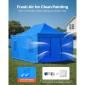 VEVOR Portable Paint Booth Ten, 5870 x 3980 x 1780mm Portable Garage Spray Tent, Waterproof spray booth with foldable frame design & 4 Mesh side windows for Auto Parts, Έπιπλα, Βαφή αυτοκινήτου