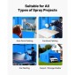 VEVOR Portable Paint Booth Ten, 5870 x 3980 x 1780mm Portable Garage Spray Tent, Waterproof spray booth with foldable frame design & 4 Mesh side windows for Auto Parts, Έπιπλα, Βαφή αυτοκινήτου