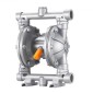 VEVOR Air Operated Double Diaphragm Pump, 25 L/min Max, Standard Int & Out Out Air Pneumatic Waste Oil Transfer Pump, Σώμα από κράμα αλουμινίου, Διπλά διαφράγματα, για ντίζελ, γράσο, κηροζίνη, βενζίνη