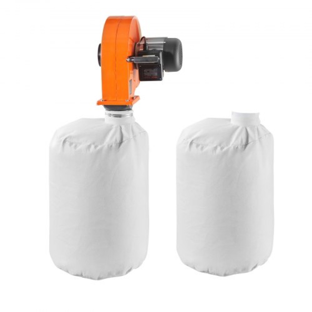 VEVOR Dust Collector, Wall Mount Dust Collector 1 HP, 560 CFM Woodworking Dusts Collectors with 2,5 Micron Dusts Collectors Bag, Sawdust Collector for Woodworking/Workshop, Industrial Factories