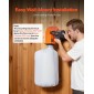 VEVOR Dust Collector, Wall Mount Dust Collector 1 HP, 560 CFM Woodworking Dusts Collectors with 2,5 Micron Dusts Collectors Bag, Sawdust Collector for Woodworking/Workshop, Industrial Factories