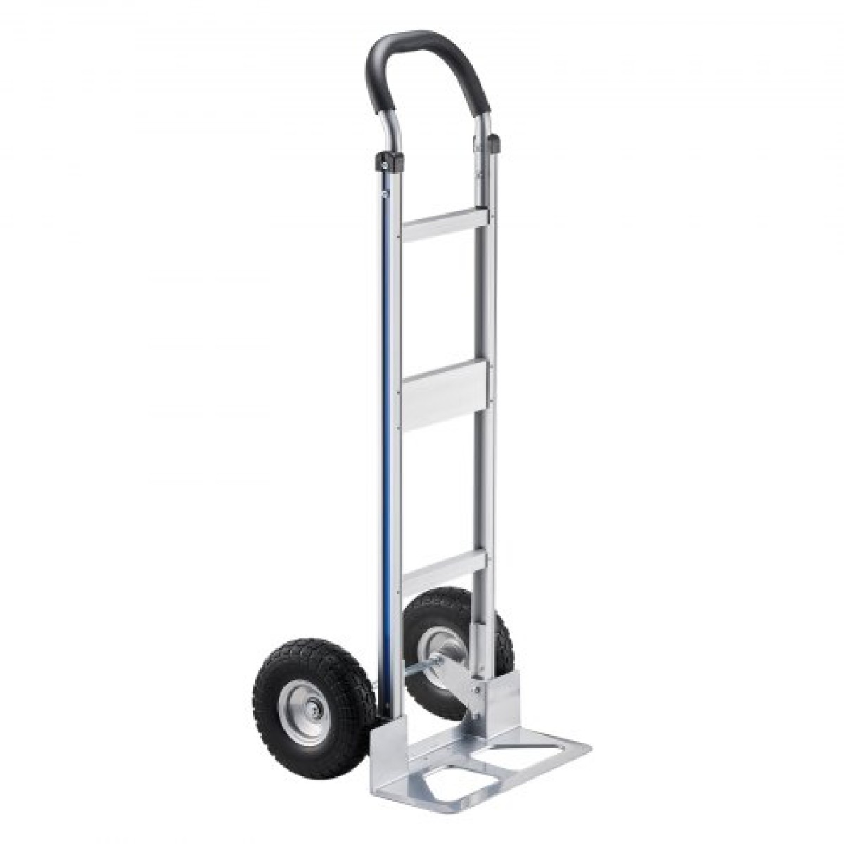 Φορτηγό VEVOR, Χωρητικότητα 226,9 kg, βαρέως τύπου Hand Truck Dolly με αντιολισθητικές ρόδες & λαβή, φορητό τρόλεϊ από κράμα αλουμινίου με ιμάντα πρόσδεσης για μετακίνηση σπιτιού, γραφείου, αποθήκης