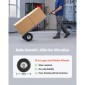 Φορτηγό VEVOR, Χωρητικότητα 226,9 kg, βαρέως τύπου Hand Truck Dolly με αντιολισθητικές ρόδες & λαβή, φορητό τρόλεϊ από κράμα αλουμινίου με ιμάντα πρόσδεσης για μετακίνηση σπιτιού, γραφείου, αποθήκης
