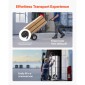 Φορτηγό VEVOR, Χωρητικότητα 226,9 kg, βαρέως τύπου Hand Truck Dolly με αντιολισθητικές ρόδες & λαβή, φορητό τρόλεϊ από κράμα αλουμινίου με ιμάντα πρόσδεσης για μετακίνηση σπιτιού, γραφείου, αποθήκης