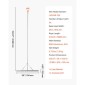 VEVOR Landscape Rake, Λαβή πλάτους 914 mm 2590 mm, Εργαλείο βαρέως τύπου αλουμινίου εξωραϊσμού φύλλων, Επίπεδο ασφάλτου για χαλάρωση εδάφους, κήπου και αυλής, χαλίκι λίμνης & περιποίηση γκαζόν παραλίας, σχοινί 15,8 m