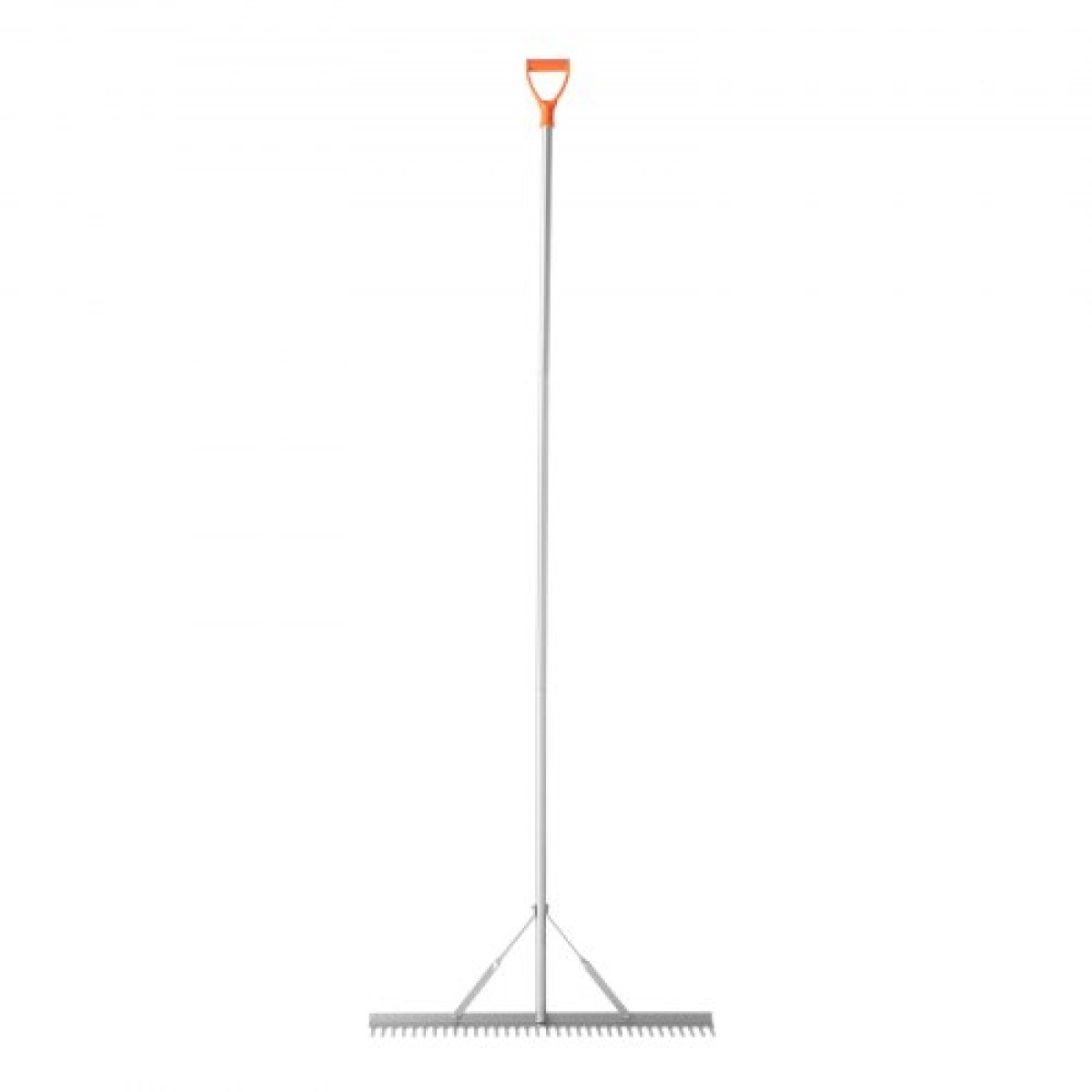 VEVOR Landscape Rake, Λαβή πλάτους 914 mm 2590 mm, Εργαλείο βαρέως τύπου αλουμινίου εξωραϊσμού φύλλων, Επίπεδο ασφάλτου για χαλάρωση εδάφους, κήπου και αυλής, χαλίκι λίμνης & περιποίηση γκαζόν παραλίας, σχοινί 15,8 m