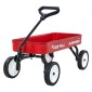 VEVOR Pull-Along Wagon για παιδιά, Βαγόνια νηπίων 101 cm, Υποστηρίζει έως 80 κιλά, Βαγόνια παντός εδάφους με λαβή, Δώρο γενεθλίων για παιδική κηπουρική Κάμπινγκ στην παραλία, κόκκινο