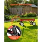 VEVOR Pull-Along Wagon για παιδιά, Βαγόνια νηπίων 101 cm, Υποστηρίζει έως 80 κιλά, Βαγόνια παντός εδάφους με λαβή, Δώρο γενεθλίων για παιδική κηπουρική Κάμπινγκ στην παραλία, κόκκινο