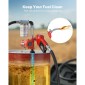 Αντλία μεταφοράς καυσίμου VEVOR, 12V DC 40 L/min, Φορητό κιτ αντλίας μεταφοράς ντίζελ, με ακροφύσιο αυτόματης απενεργοποίησης, σωλήνας εκκένωσης, προστασία υπερθέρμανσης, καλώδιο τροφοδοσίας, αντιεκρηκτικό, για βενζίνη πετρελαίου κηροζίνης