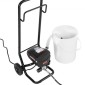 Ψεκαστήρας βαφής VEVOR Stand Airless, 650W, 3000PSI Ψεκαστήρας χωρίς αέρα υψηλής πίεσης με καρότσι, βούρτσα καθαρισμού, σωλήνας, ράβδο προέκτασης, ακροφύσια, ηλεκτρικό μηχάνημα βαφής σπρέι για εξωτερικό και εσωτερικό σπίτι
