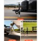 VEVOR 2267 kg A-Frame Trailer Jack, 381 mm Vertical Travel, Trailer Lift Jack with Adjustable 7-Level Drop Leg & Drill Socket, Cordless Drill Συμβατό, Κατάλληλο για RV, Utility, Yacht Trailers