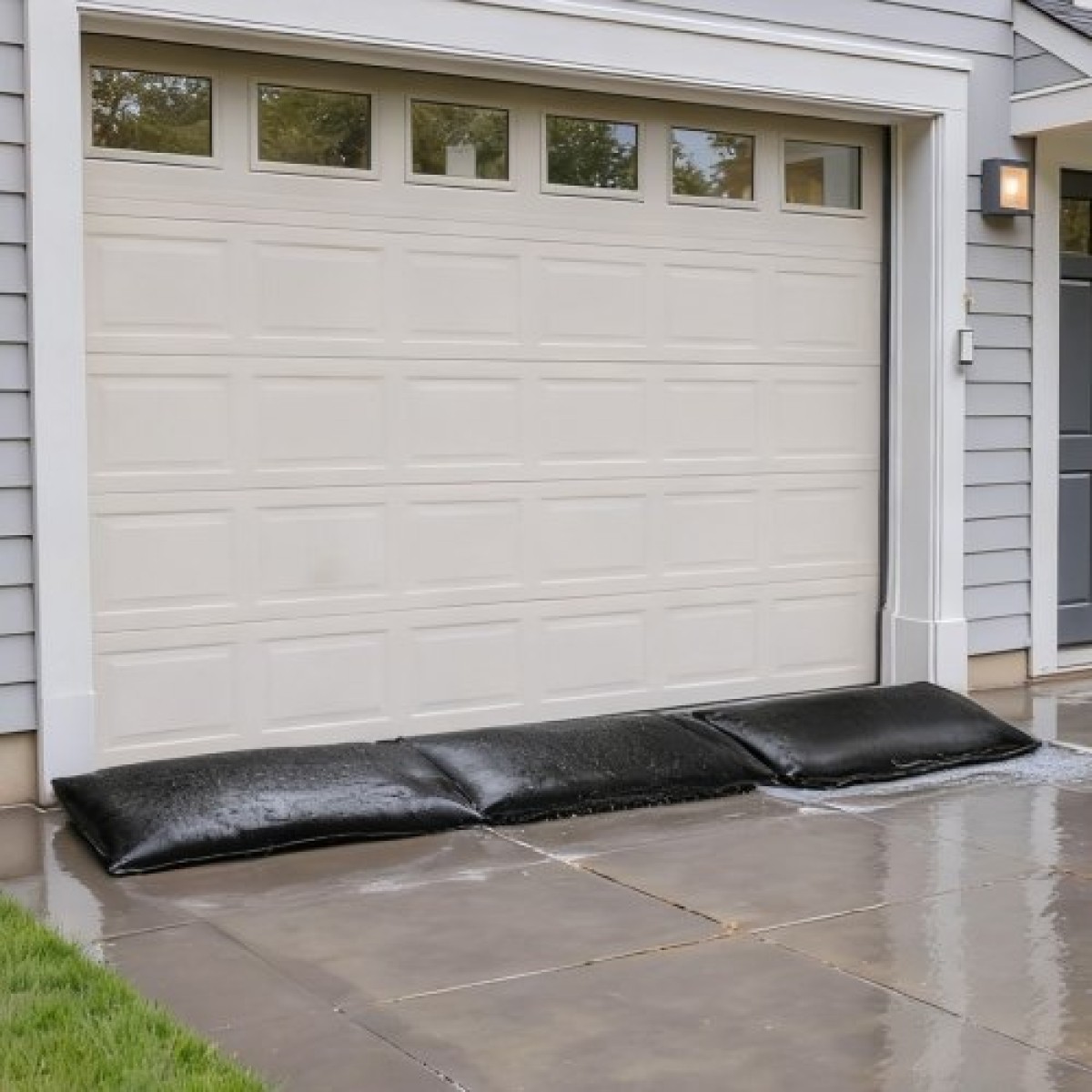 VEVOR Flood Barrier, 6 Pack, 830 x 430 mm Flood Bags Activated by Water, επαναχρησιμοποιήσιμο φράγμα απορρόφησης νερού, απόφραξη σακουλών άμμου χωρίς άμμο, σακούλες πρόληψης πλημμύρας για σπίτι, πόρτες, υπόγειο, γκαράζ