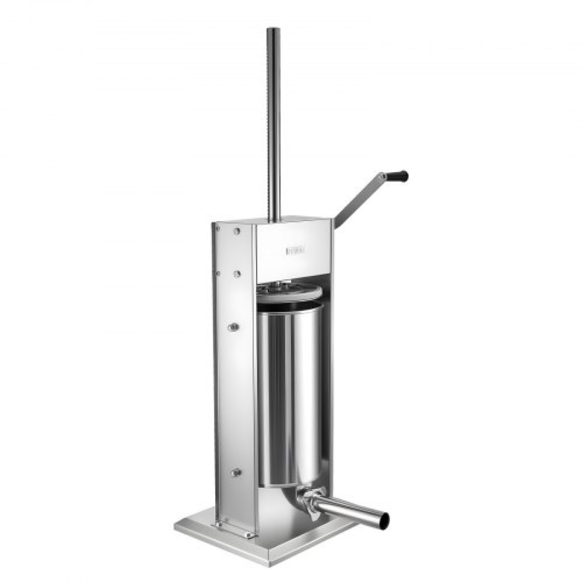 VEVOR Manual Sausage Stuffer, 33 LBS / 15 L Vertical Meat Stuffer, Heavy Duty Case Sausage Meat Stuffing Machine, Γεμιστικό από ανοξείδωτο χάλυβα διπλής ταχύτητας με 5 σωλήνες πλήρωσης, για εμπορική και οικιακή χρήση