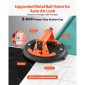 Βεντούζα VEVOR Vacuum, 203 mm Vacuum Glass Lifter με Μεταλλική Λαβή, Μέγιστη Ανυψωτική ικανότητα 195 kg Εργαλείο βεντούζας πλακιδίων με θήκη μεταφοράς για ανύψωση μεγάλων πλακιδίων, γρανίτη, γυψοσανίδα, παράθυρα (2-συσκευασία)