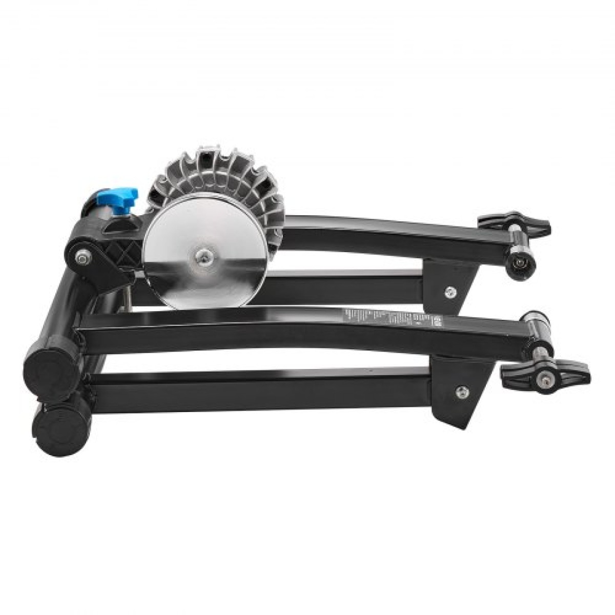 VEVOR Bike Trainer, 660,4-736,6 mm & 700C Wheels, Πτυσσόμενη βάση Fluid Bicycle Stationary Trainer για ιππασία σε εσωτερικό χώρο με σουβλάκι γρήγορης απελευθέρωσης & μπλοκ μπροστινού τροχού, ταιριάζει σε ποδήλατα δρόμου, μαύρο