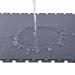 VEVOR Πλακάκια δαπέδου γκαράζ Interlocking, 8 Pack 513 x 513 x 5 mm Interlocking Modular Floor Garage Galage Poss, Diamond Plate Αντιολισθητικά χαλάκια PVC για εργαστήριο, Αποθήκη, Εργαλειοθήκη, Γκρι γραφίτη