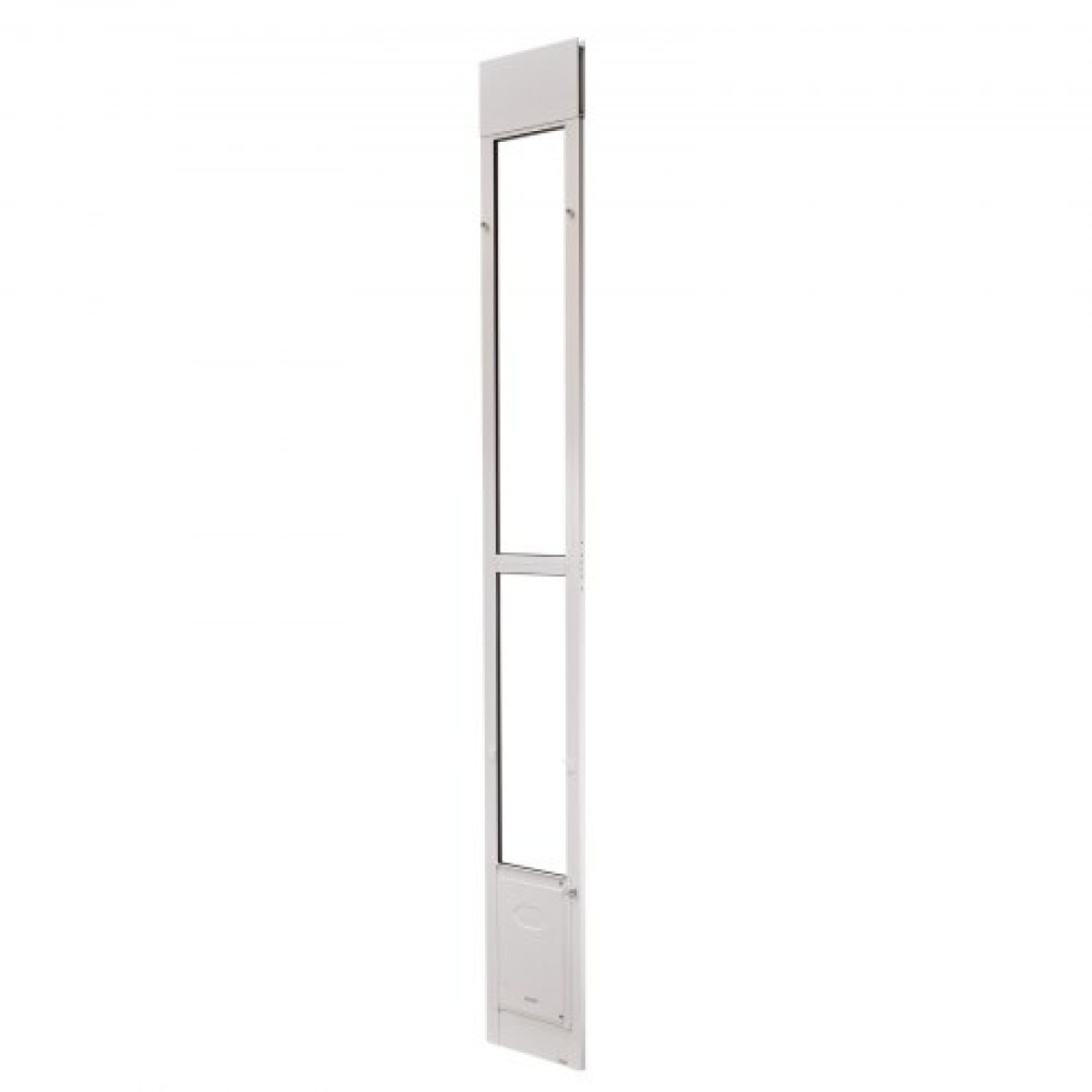 VEVOR Dog Dog Door για Συρόμενη Γυάλινη Πόρτα, 2311-2439 mm Ρυθμιζόμενο Ύψος, Σκελετός από κράμα αλουμινίου με μεταλλικούς περιστρεφόμενους μεντεσέδες, Σχέδιο κλειδαριάς, 209,6 x 311,2 mm πτερύγιο, συρόμενη γυάλινη πόρτα για κατοικίδια για ενοικιαστές