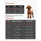 VEVOR Dog Dog Door για Συρόμενη Γυάλινη Πόρτα, 2311-2439 mm Ρυθμιζόμενο Ύψος, Σκελετός από κράμα αλουμινίου με μεταλλικούς περιστρεφόμενους μεντεσέδες, Σχέδιο κλειδαριάς, 209,6 x 311,2 mm πτερύγιο, συρόμενη γυάλινη πόρτα για κατοικίδια για ενοικιαστές