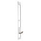 VEVOR Dog Dog Door για Συρόμενη Γυάλινη Πόρτα, 2311-2439 mm Ρυθμιζόμενο Ύψος, Σκελετός από κράμα αλουμινίου με μεταλλικούς περιστρεφόμενους μεντεσέδες, Σχέδιο κλειδαριάς, 209,6 x 311,2 mm πτερύγιο, συρόμενη γυάλινη πόρτα για κατοικίδια για ενοικιαστές