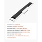 VEVOR Flood Barrier, 4 Pack, 1530 x 210 mm Flood Bags Activated by Water, επαναχρησιμοποιήσιμο φράγμα απορρόφησης νερού, απόφραξη σακουλών άμμου χωρίς άμμο, σακούλες πρόληψης πλημμύρας για σπίτι, πόρτα, υπόγειο, γκαράζ